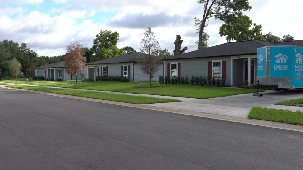 Back to School Begins at Home 1 Three affordable homes with bright green lawns built in our Leadership Point Subdivision
