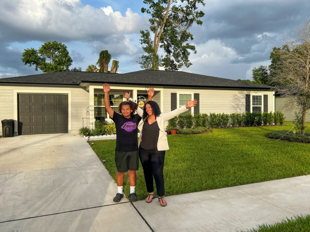 Giving Local to Grow Community: 2025 Annual Giving Drive 1 Jackie and Isaac home front