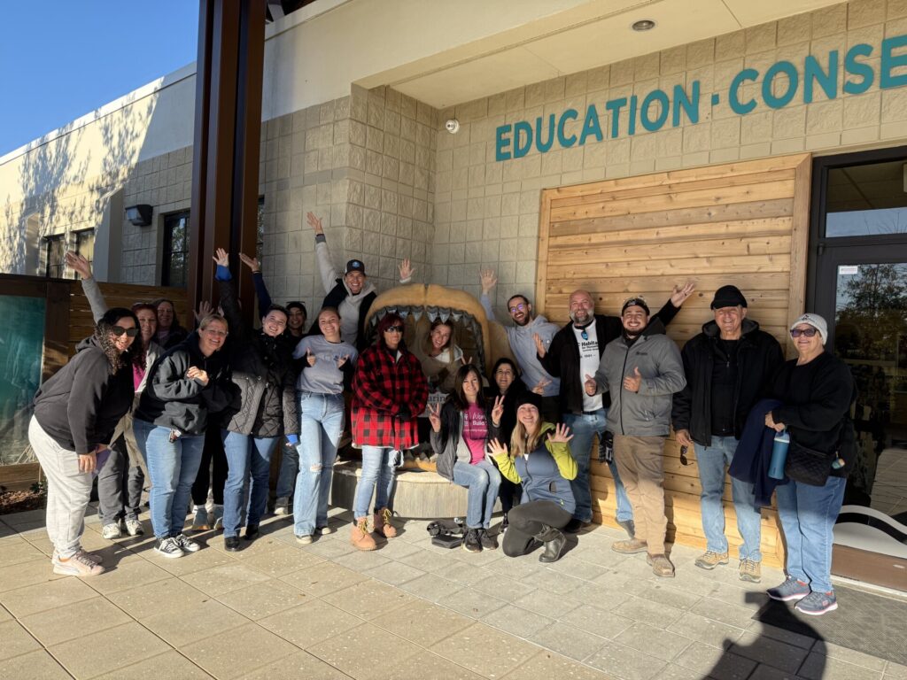 Fun Group Pic in Front of MDC